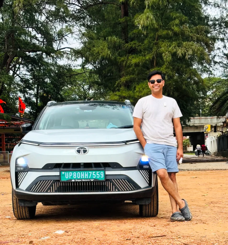 Harsh explorer tata nexon ev 45